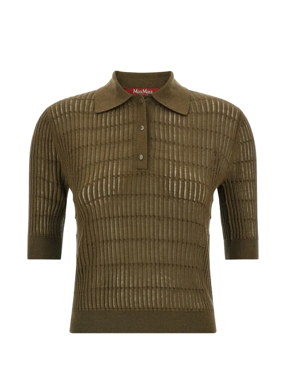 Max Mara MstGallo polo top - Verde