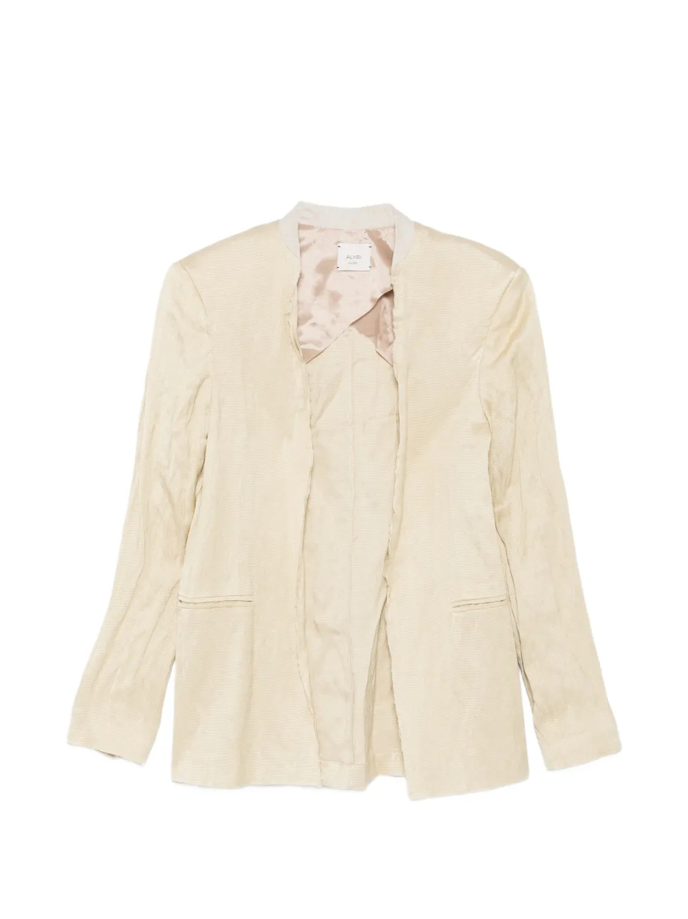 Alysi Blazer aperto - Toni neutri