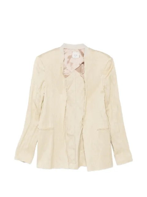 Alysi open-front blazer