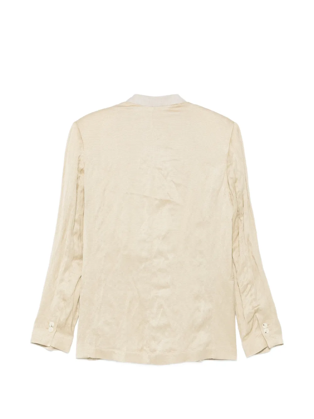 Alysi Blazer met open voorkant Beige