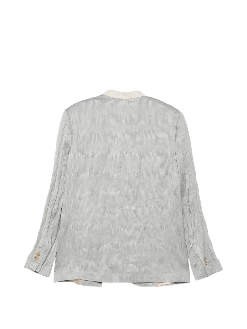  Alysi Sartoriale Frayed Blazer - Grey 