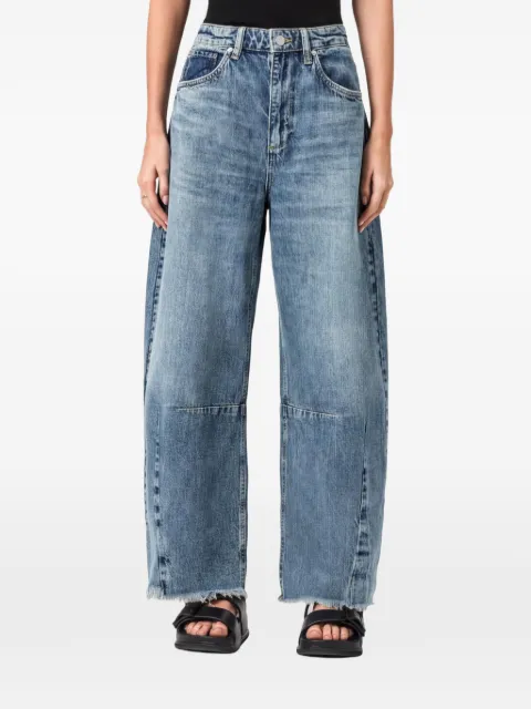 AllSaints jean à bords francs