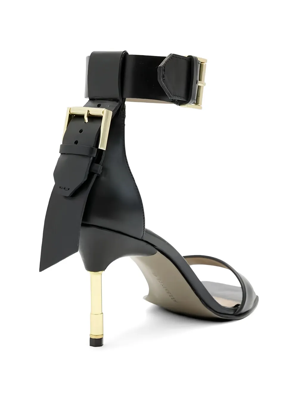 AllSaints buckle strap sandals Zwart