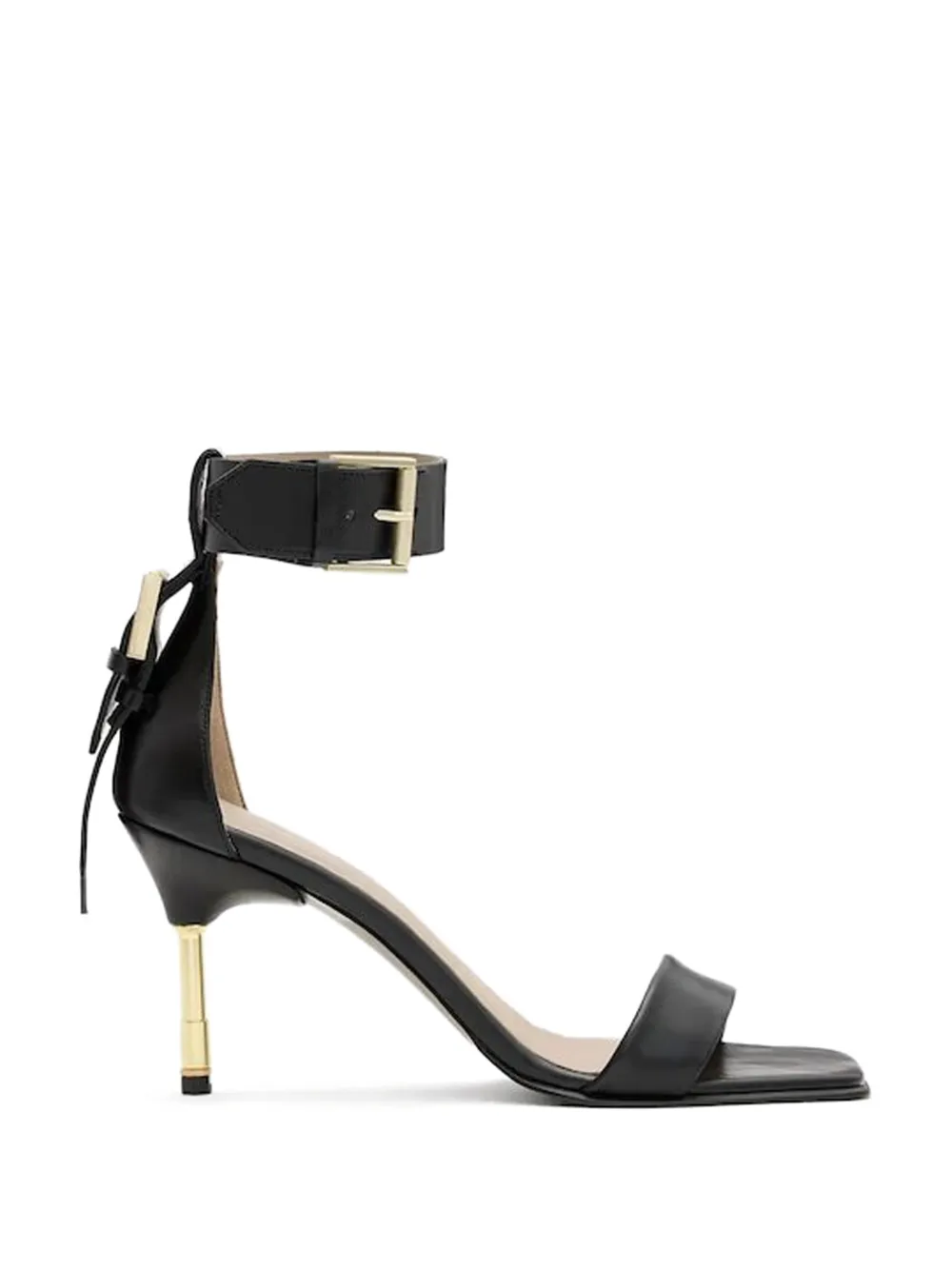 AllSaints buckle strap sandals - Nero