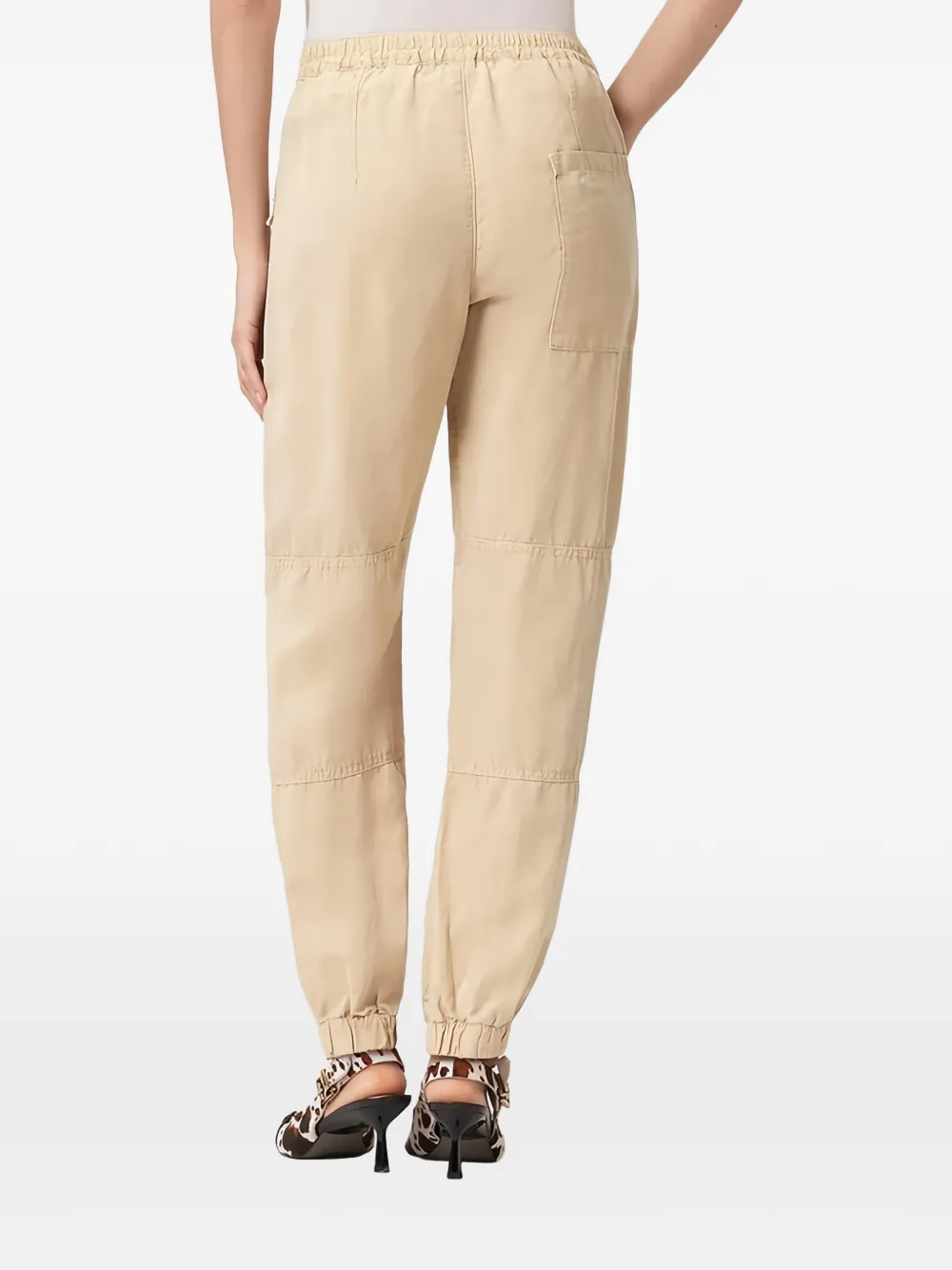 AllSaints Broek met zak Beige