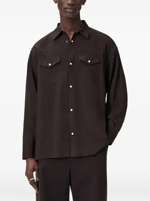 AllSaints camisa estilo western Pickett