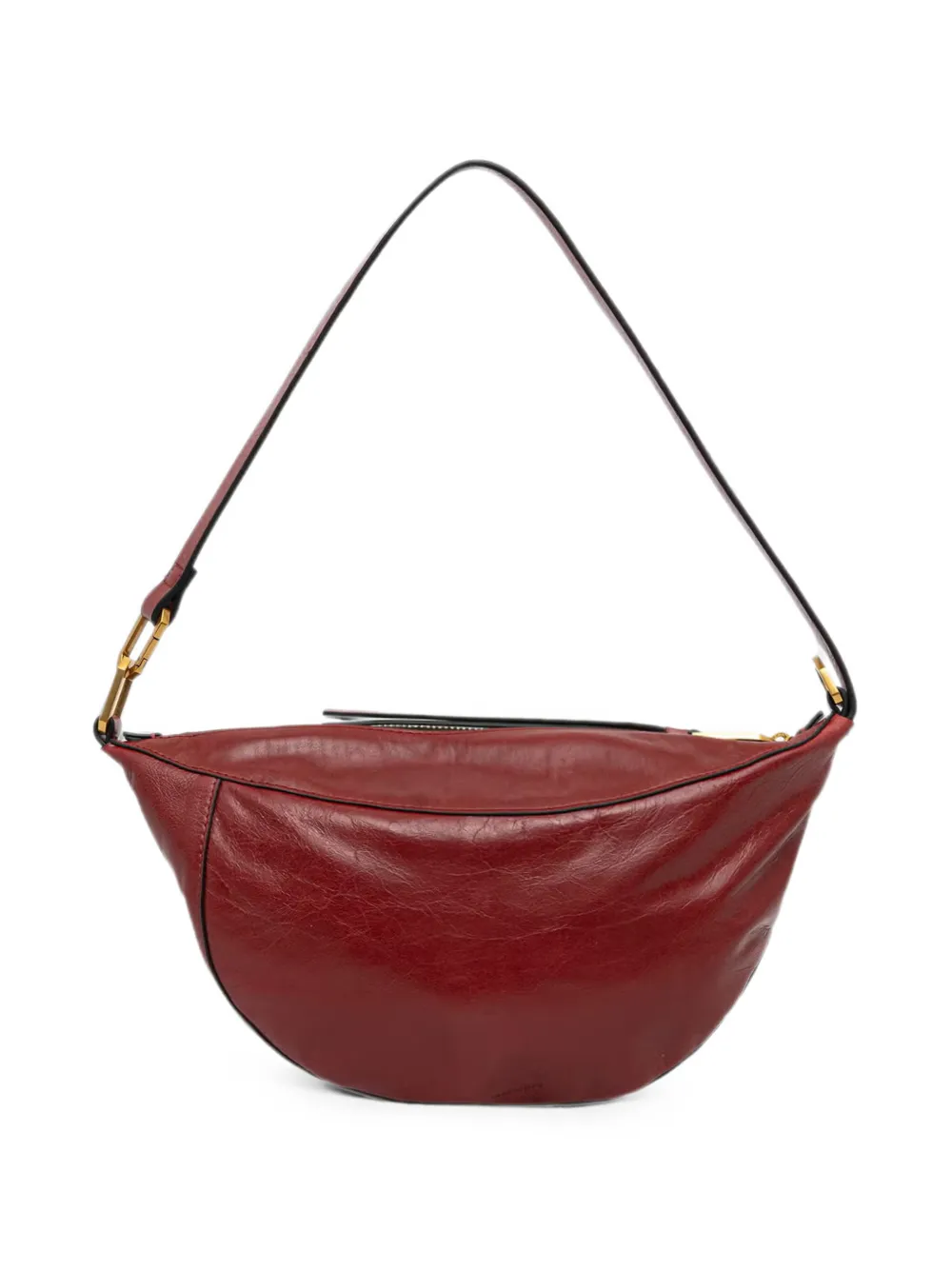 AllSaints Luna leather shoulder bag - Rosso