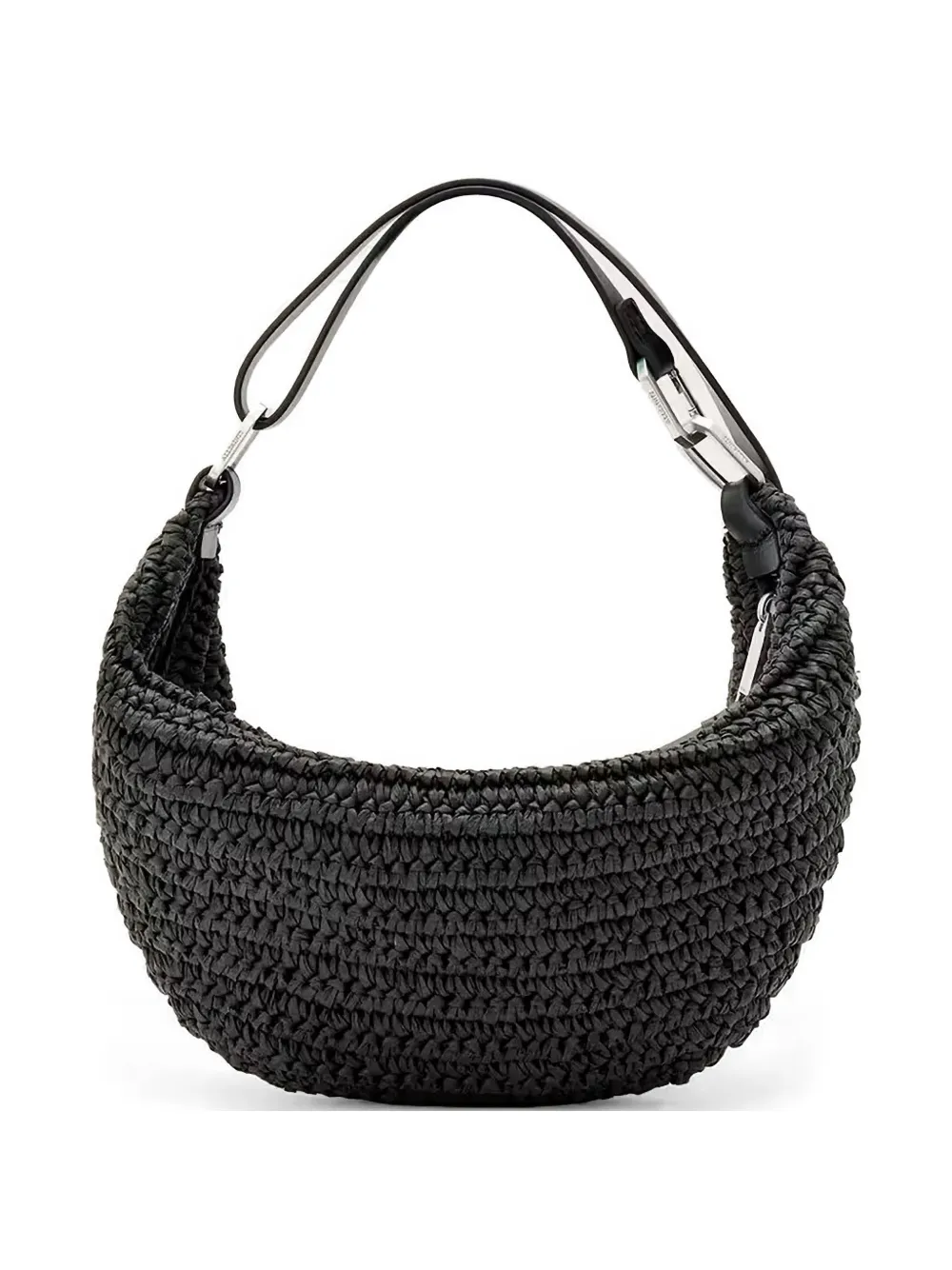 AllSaints woven satchel bag - Nero