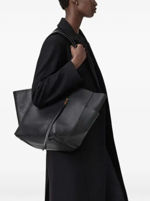 AllSaints Alba leather tote bag