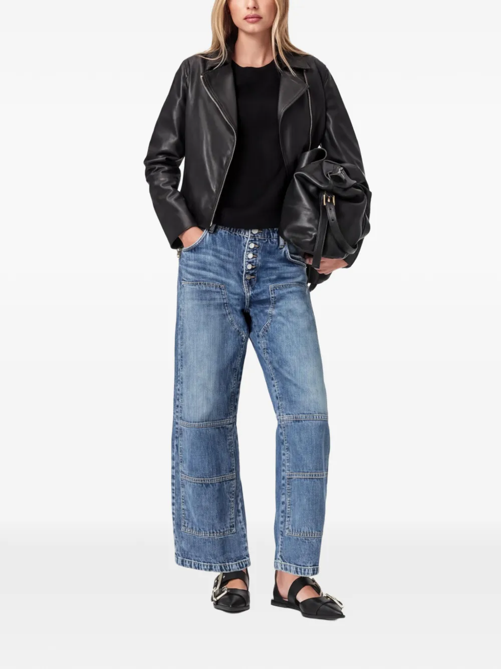  Allsaints Vaqueros Tay - Azul 
