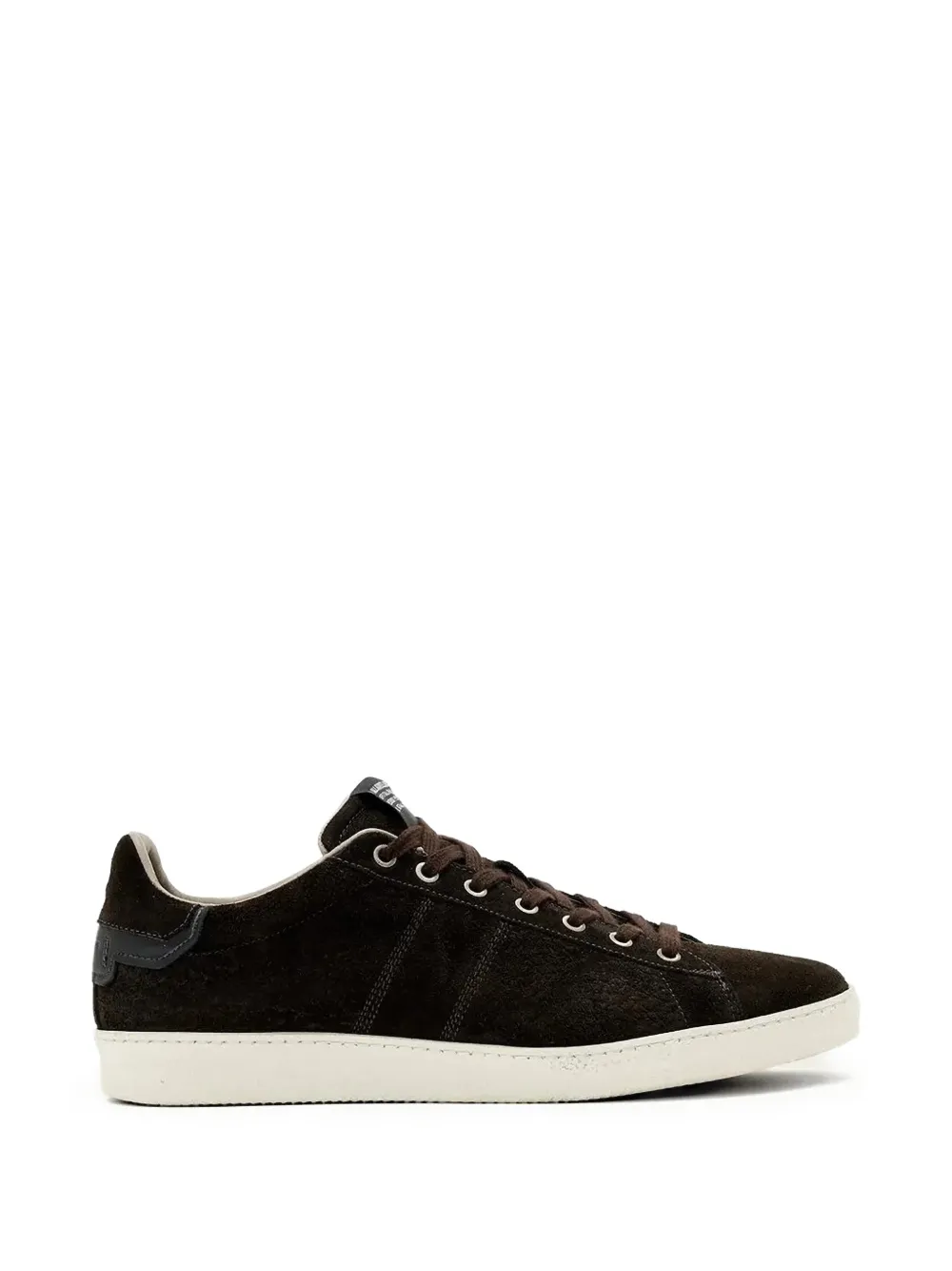 AllSaints Leon suede lace-up sneakers - Marrone