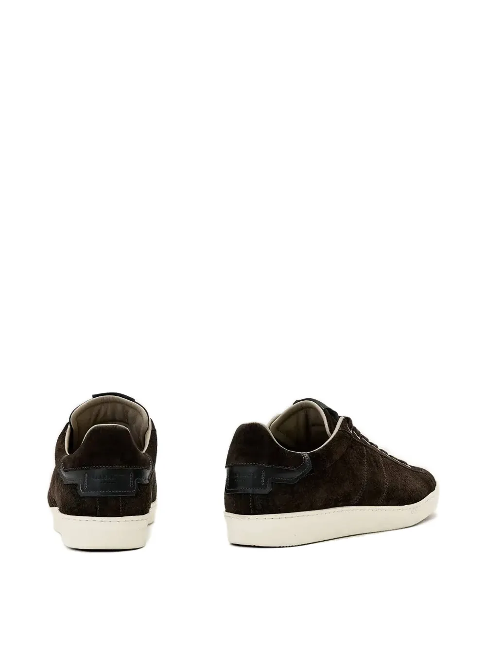 AllSaints Leon suede lace-up sneakers Bruin