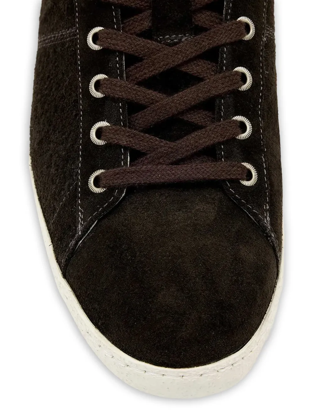 AllSaints Leon suede lace-up sneakers Bruin