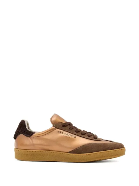 AllSaints suede panelled sneakers