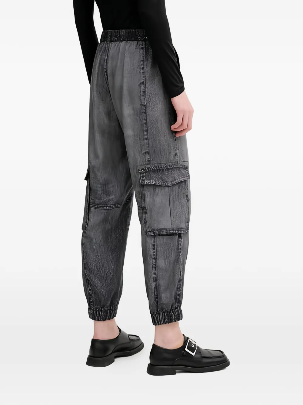AllSaints Selma broek Grijs