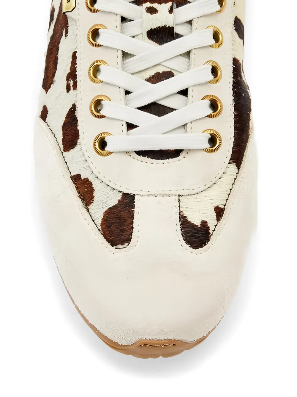 AllSaints Liam animal-print sneakers Beige