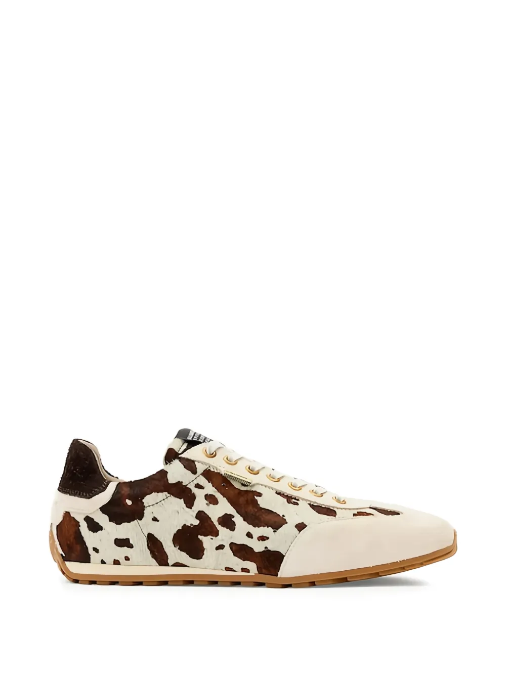 AllSaints Liam animal-print sneakers Beige