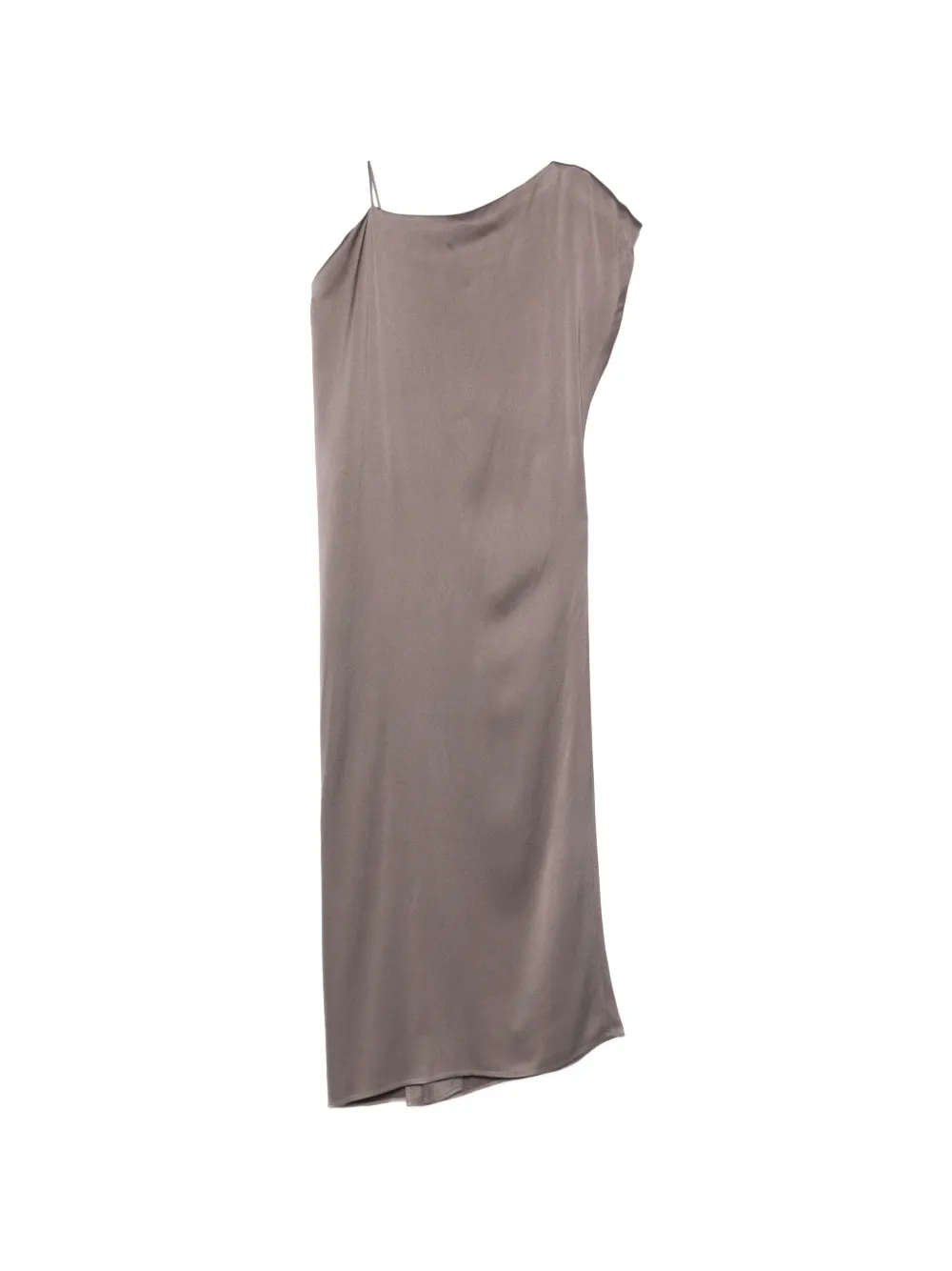  Alysi Asymmetric Midi Dress - Grey 