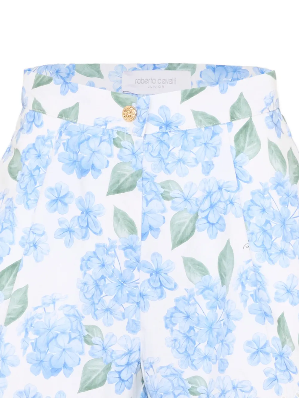 Floral Scalloped Shorts