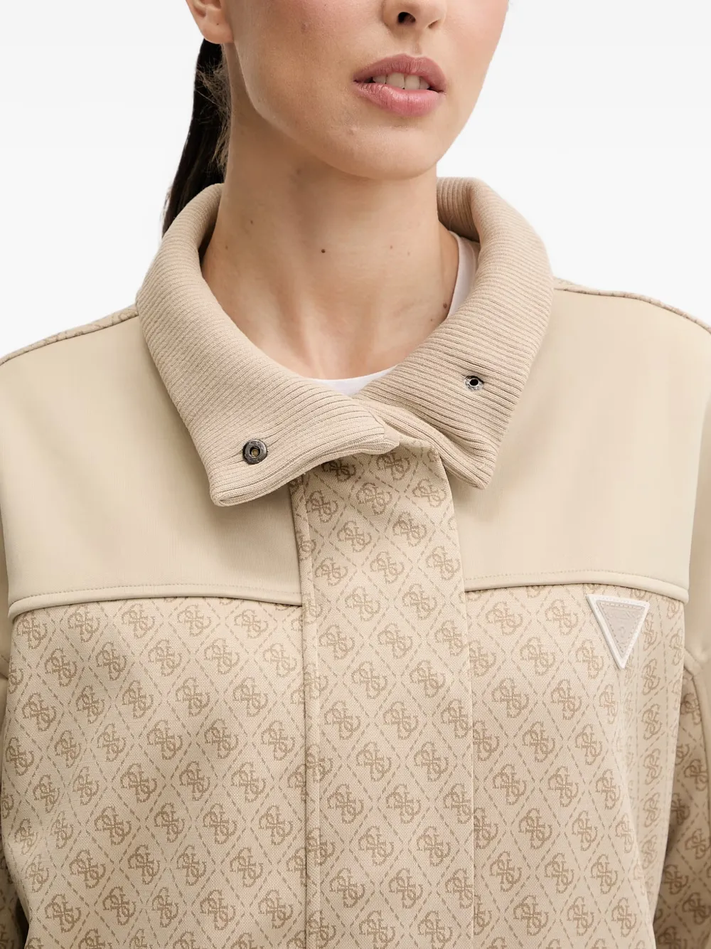 GUESS USA Jack met monogramprint Beige