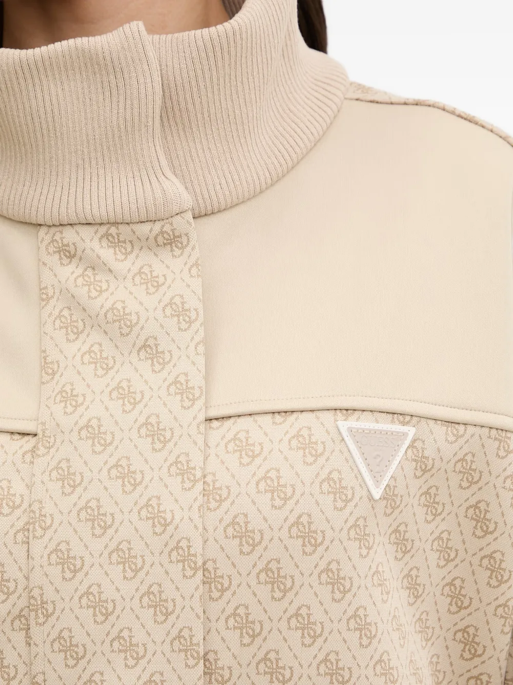GUESS USA Jack met monogramprint Beige