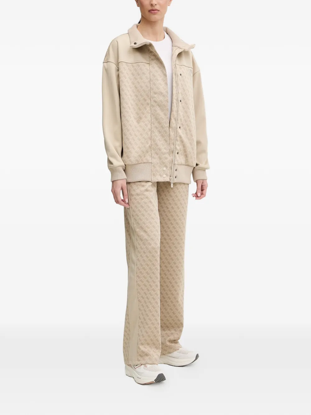 GUESS USA Jack met monogramprint Beige