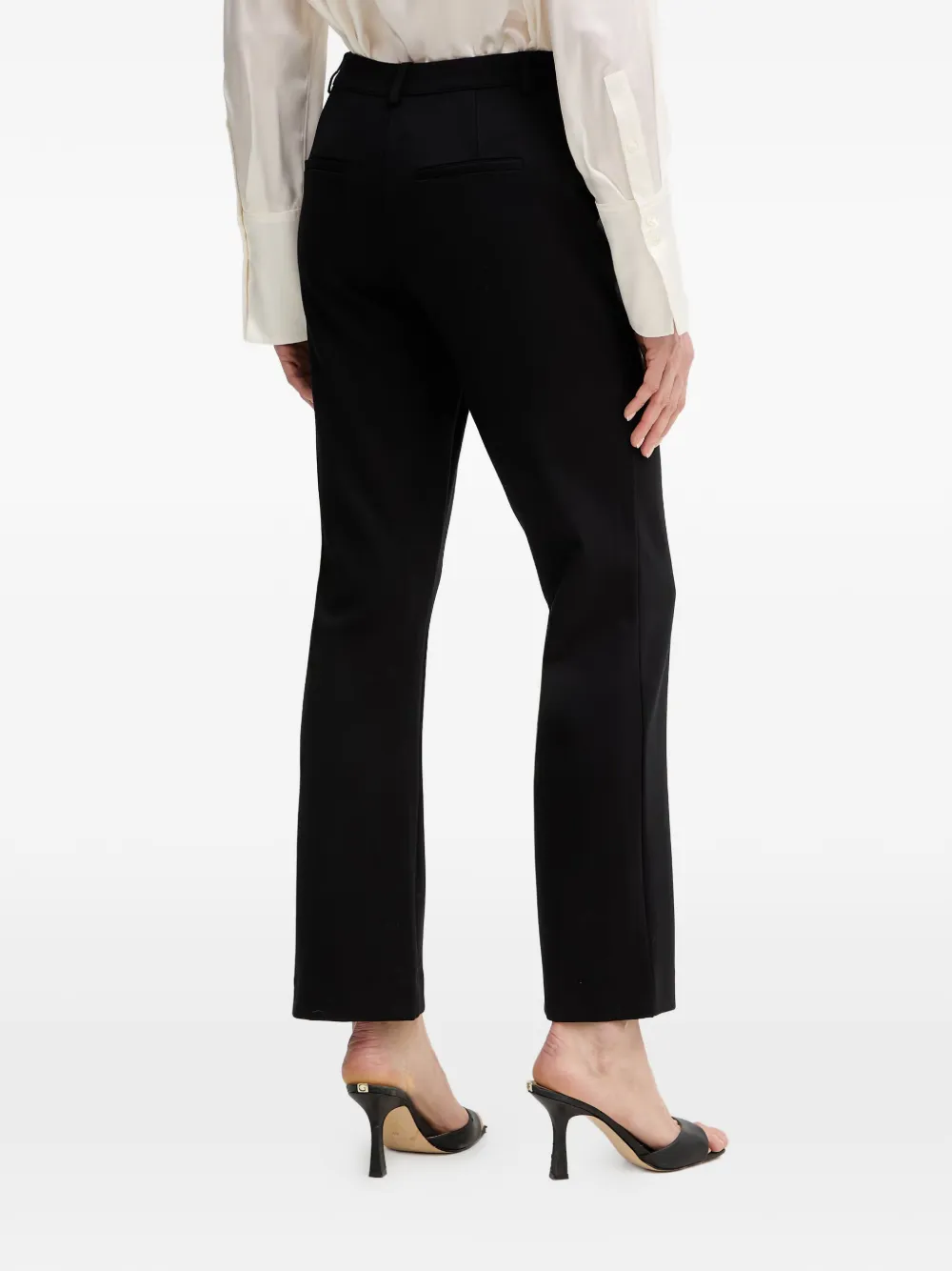 GUESS USA Broek met logoplakkaat Zwart