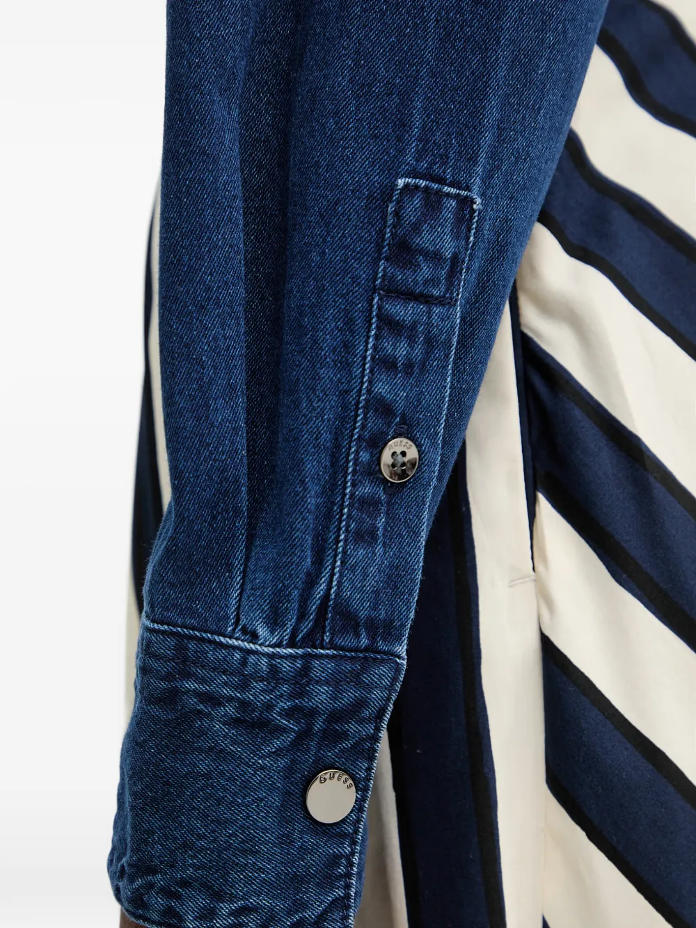 GUESS USA Monique denim blouse Blauw