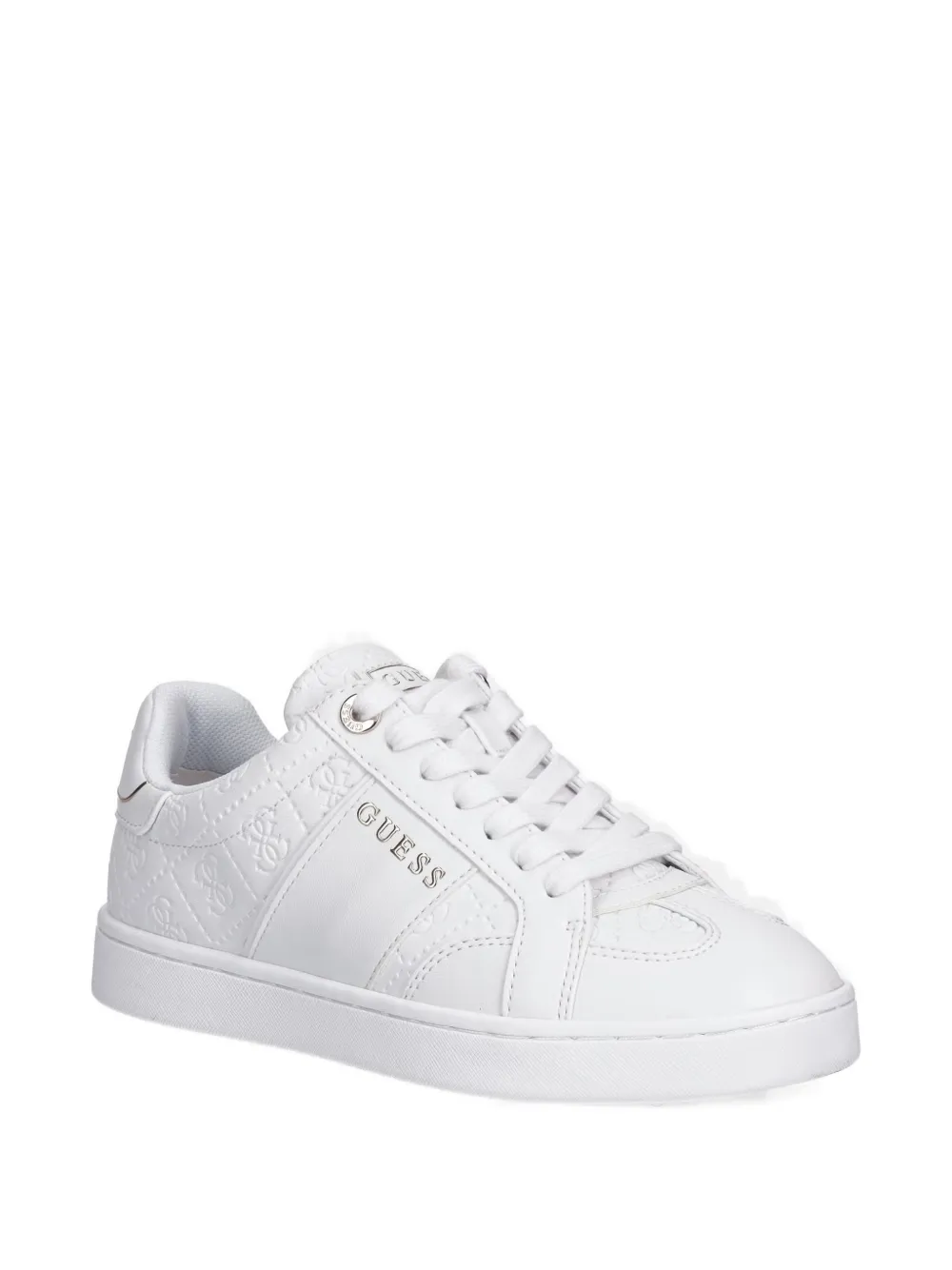GUESS USA Tablita logo-detail sneakers Wit