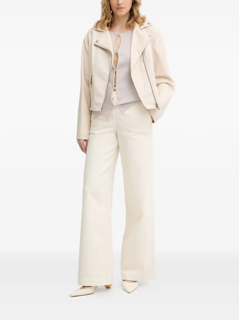 GUESS USA Nada jack met gewatteerd vlak Beige