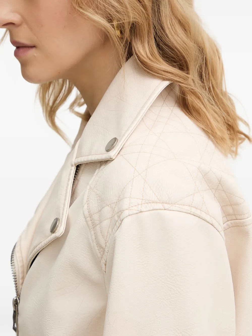 GUESS USA Nada jack met gewatteerd vlak Beige
