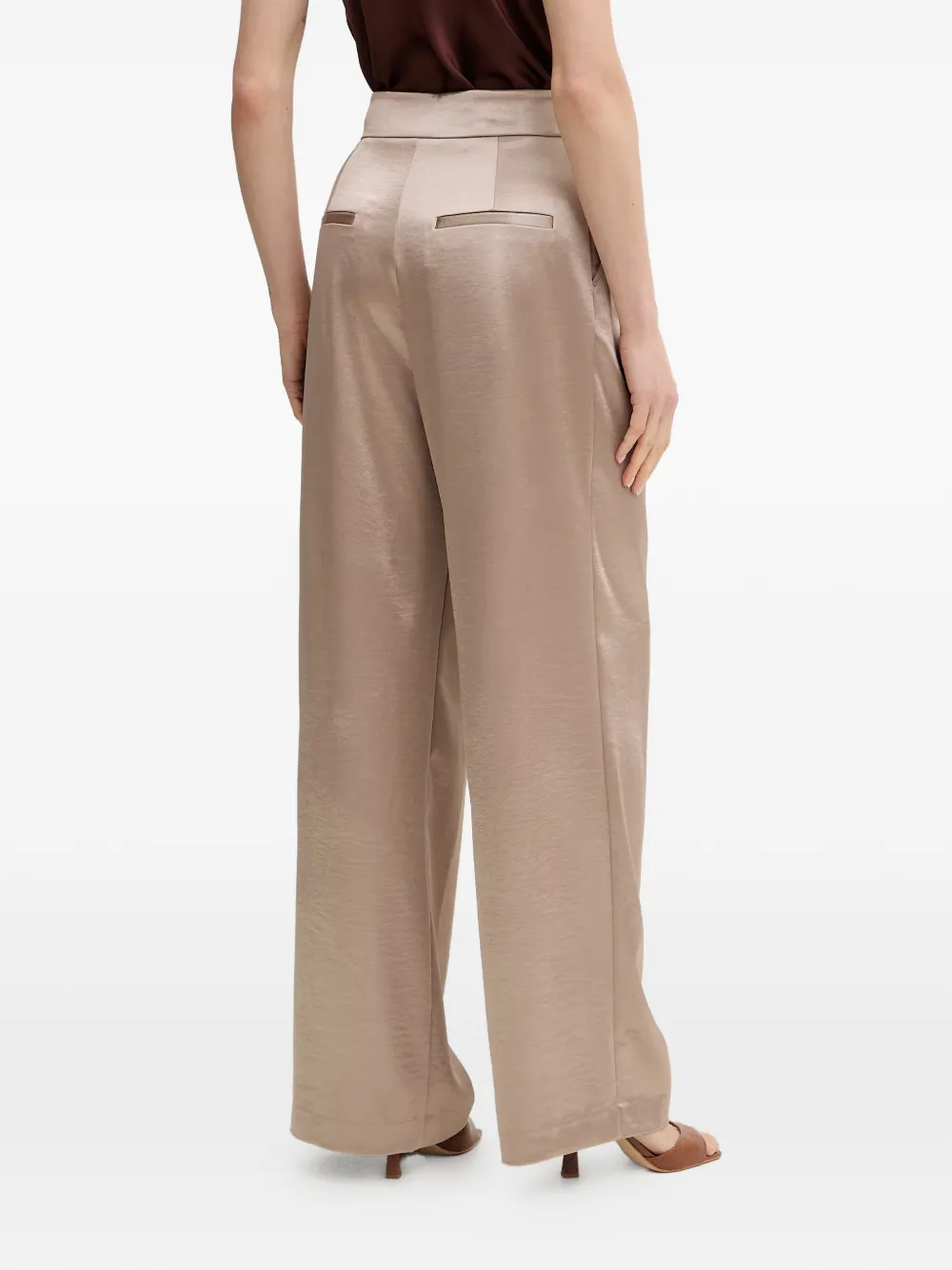 GUESS USA Katie plooibroek Beige