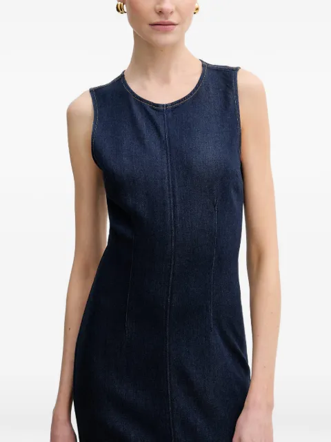 GUESS USA panelled sleeveless midi dress