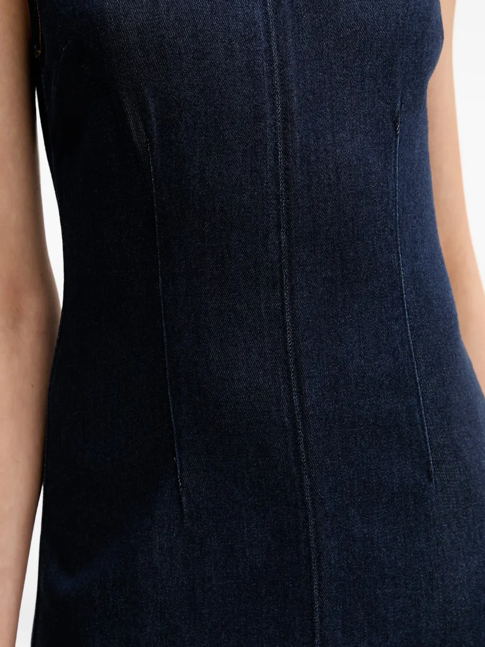 GUESS USA Mouwloze midi-jurk Blauw