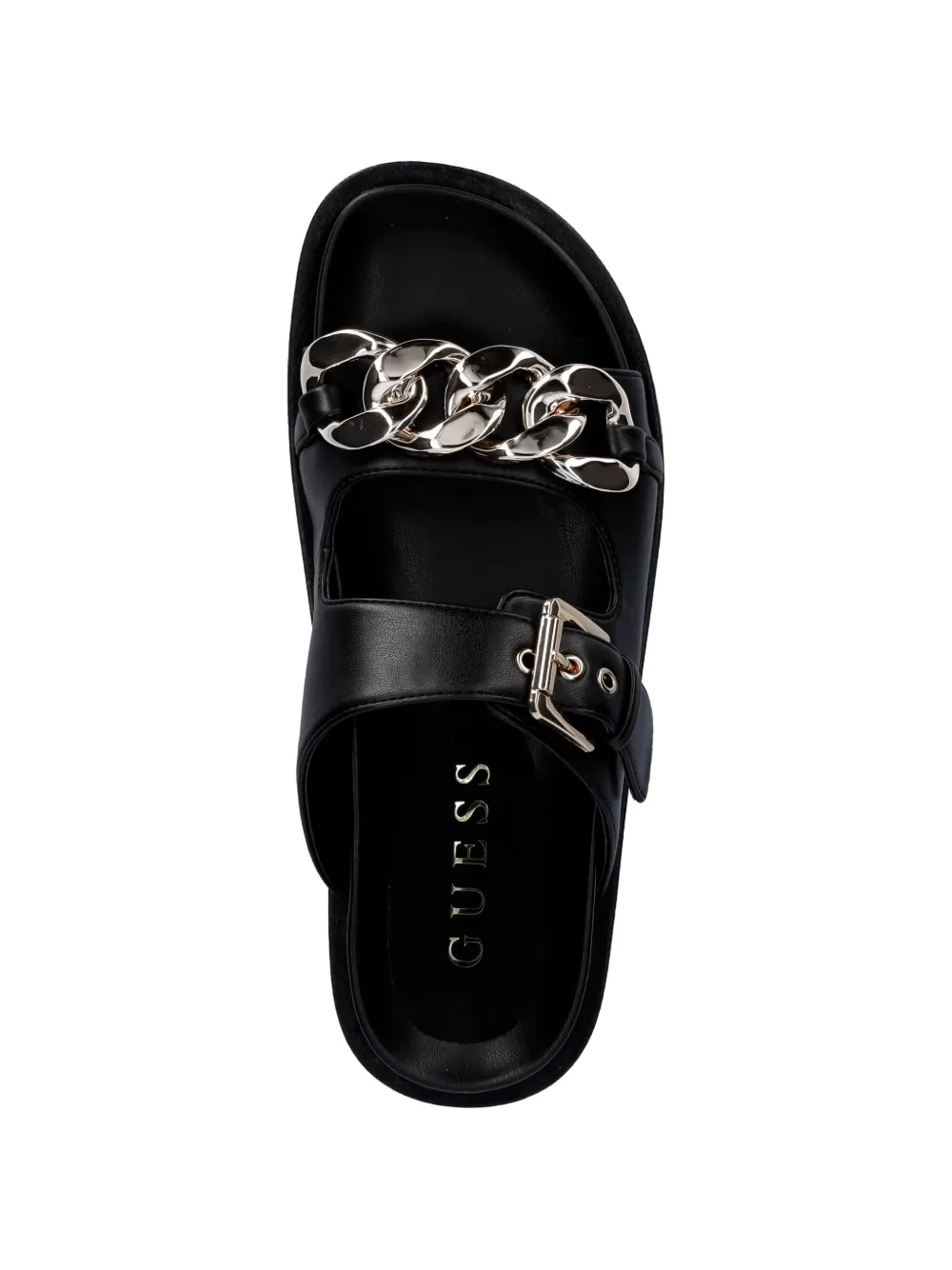 GUESS USA Fatema sandalen met gesp Zwart