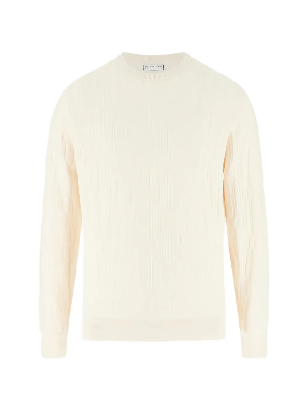 GUESS USA geometric-knit sweater - Nude