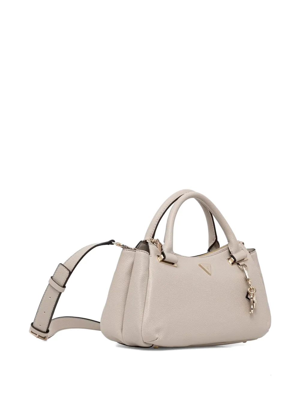 GUESS USA Evia shopper met logo-plakkaat Beige
