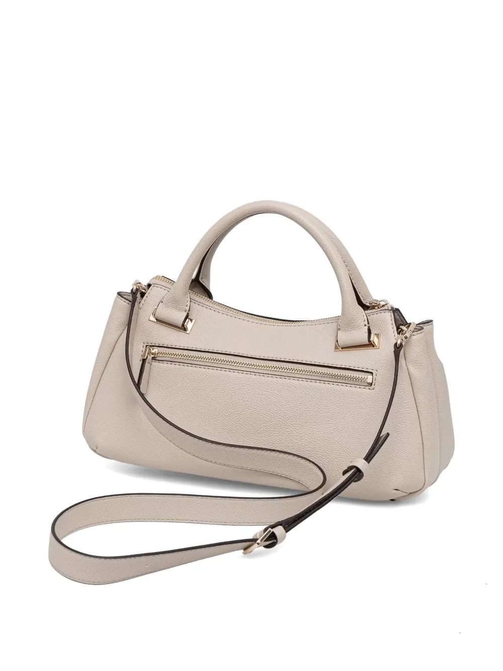 GUESS USA Evia shopper met logo-plakkaat Beige