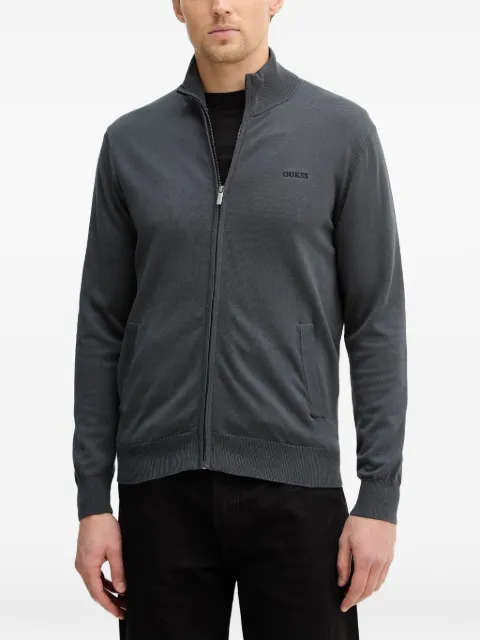 GUESS USA zip-up cardigan