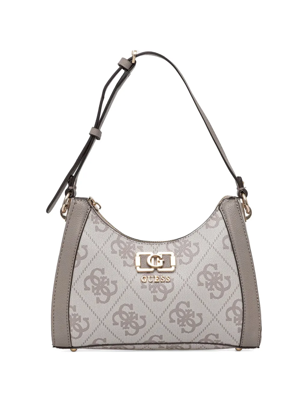 GUESS USA Karnilla monogram-pattern shoulder bag - Grigio