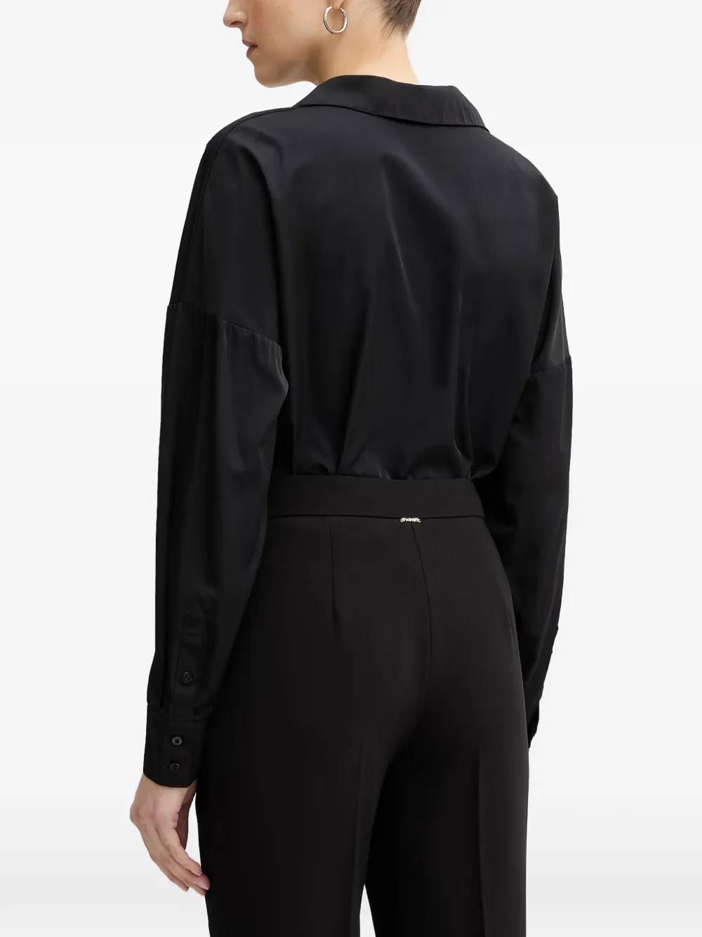 GUESS USA Body met overhemd-kraag Zwart