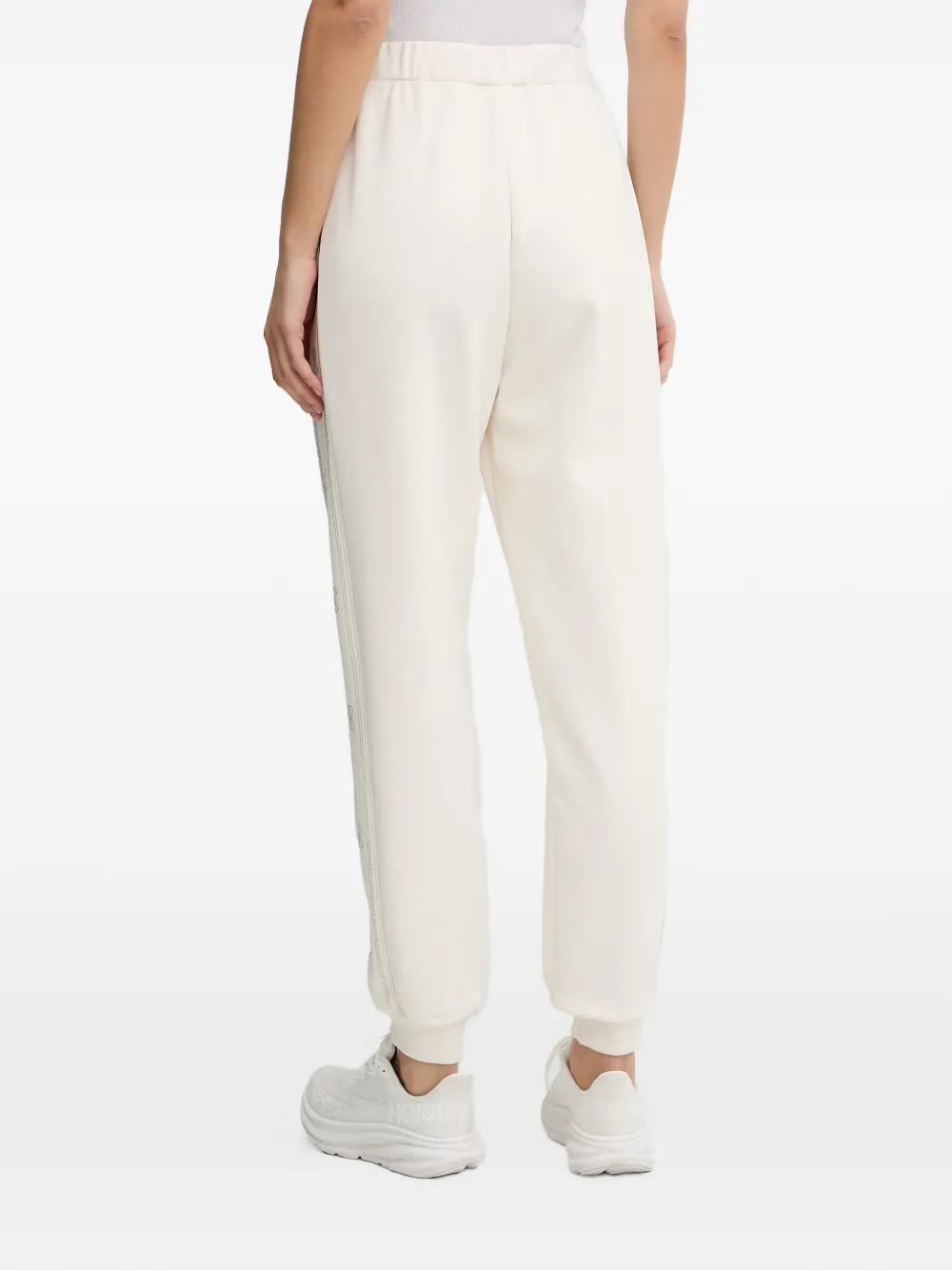 GUESS USA Trainingsbroek verfraaid met trekkoord Beige