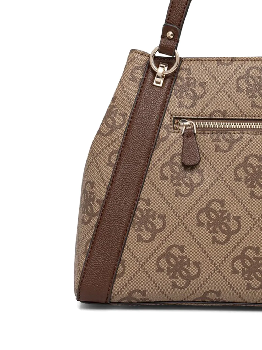 GUESS USA Shopper met logobedel Beige