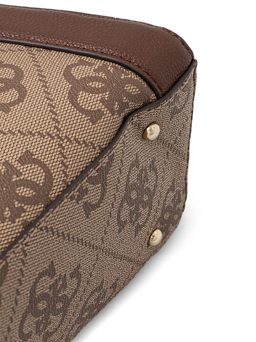 GUESS USA Shopper met logobedel Beige
