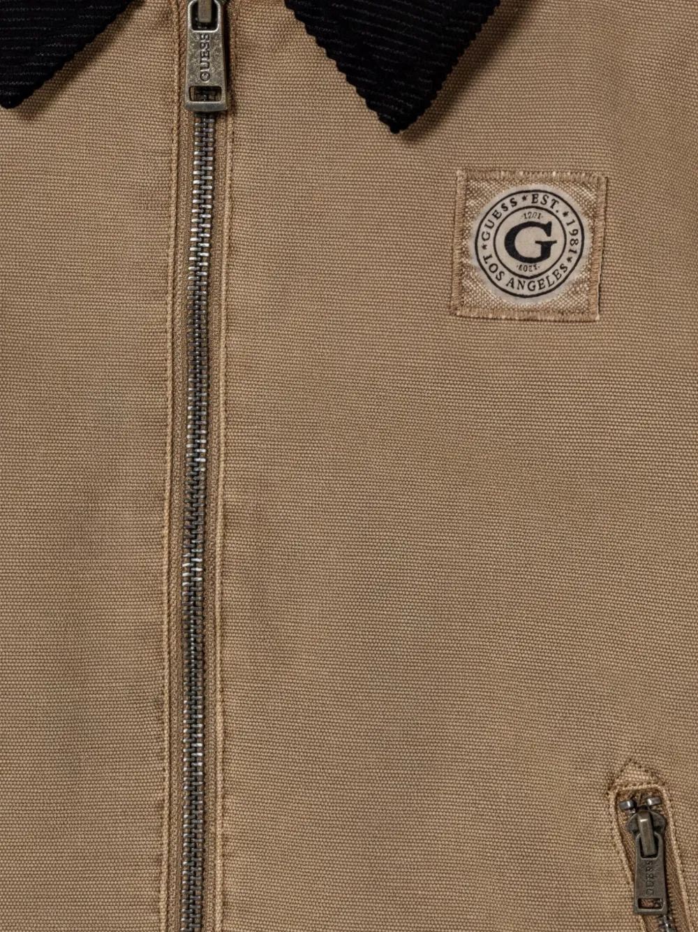 guess kids Jack met ribfluwelen kraag Beige