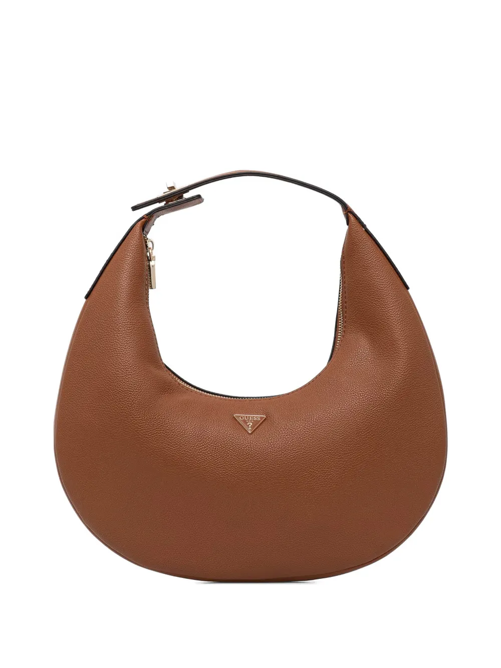 GUESS USA Evie logo-plaque tote bag - Marrone