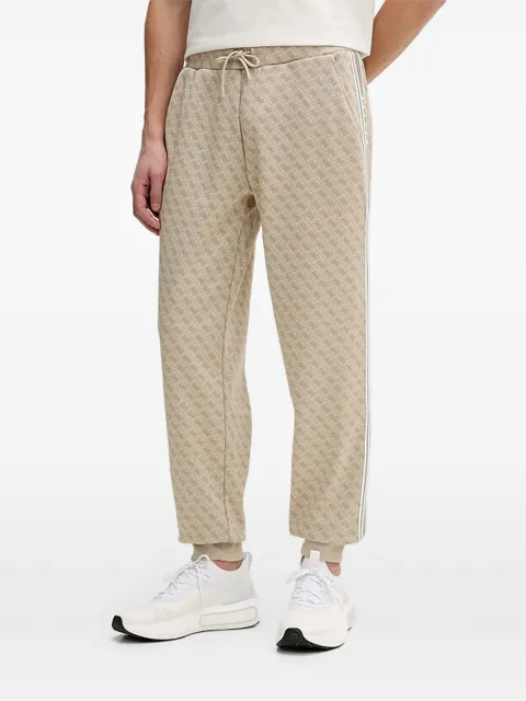 GUESS USA monogram-pattern track pants