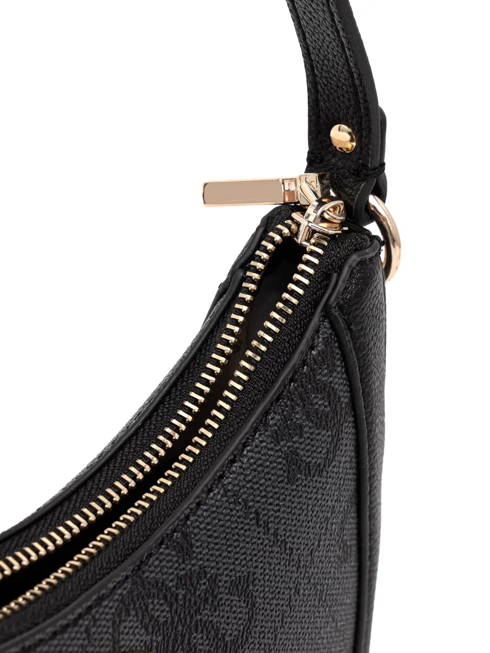 GUESS USA Karnilla schoudertas met logo Zwart