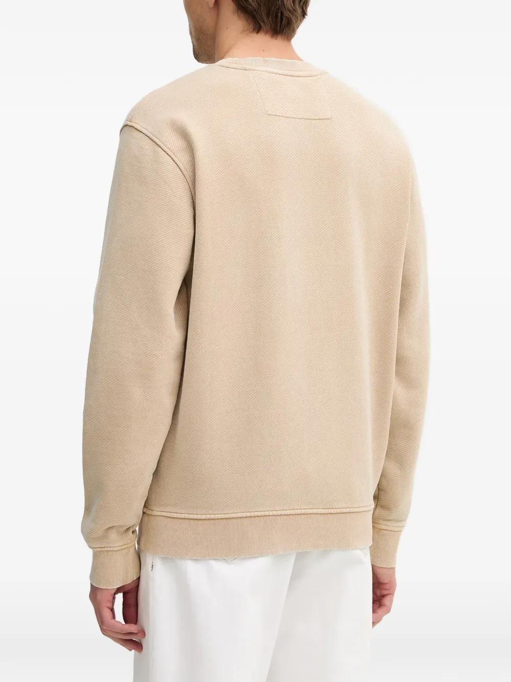 GUESS USA Sweater met borduurwerk Beige