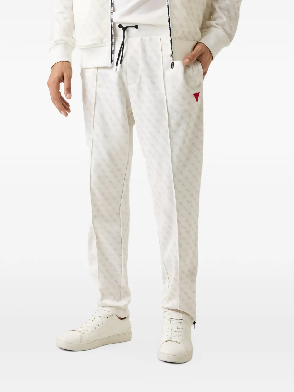 GUESS USA straight leg trousers Wit